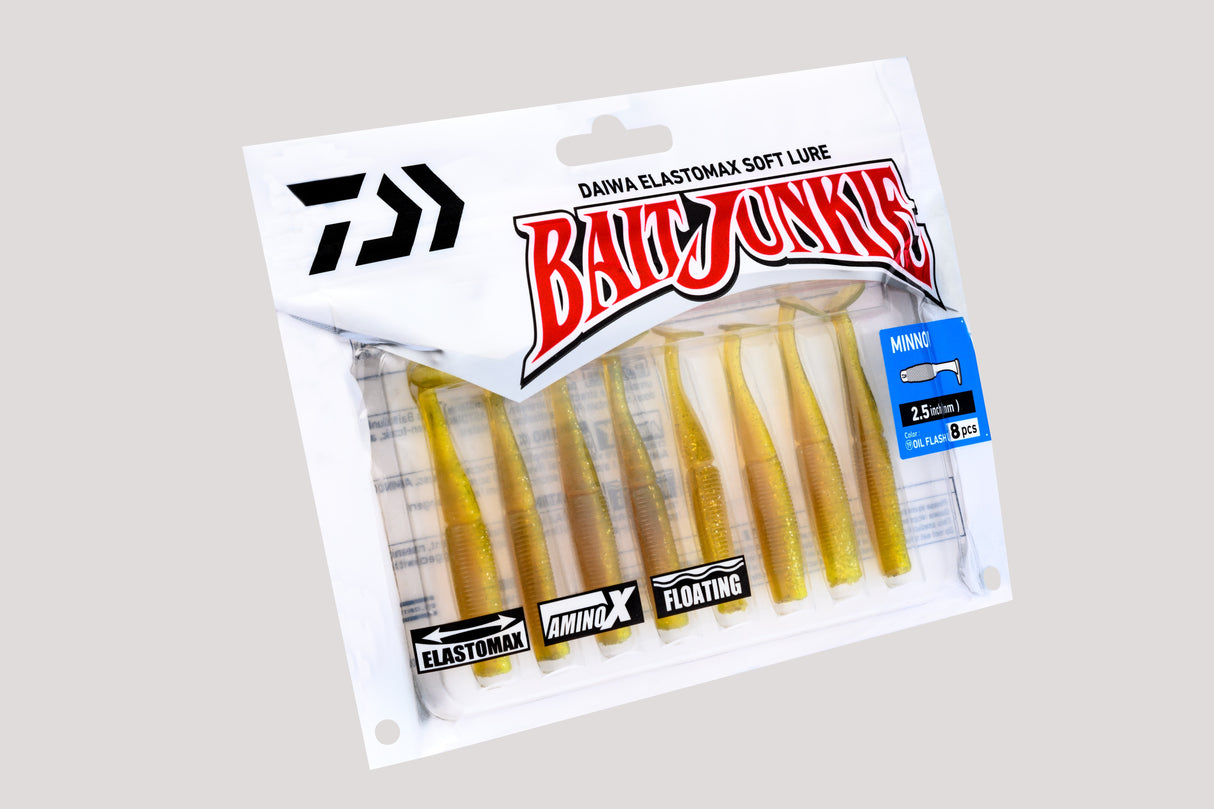 Daiwa Bait Junkie Minnow Kelluva jigi 2,5"/6,5cm