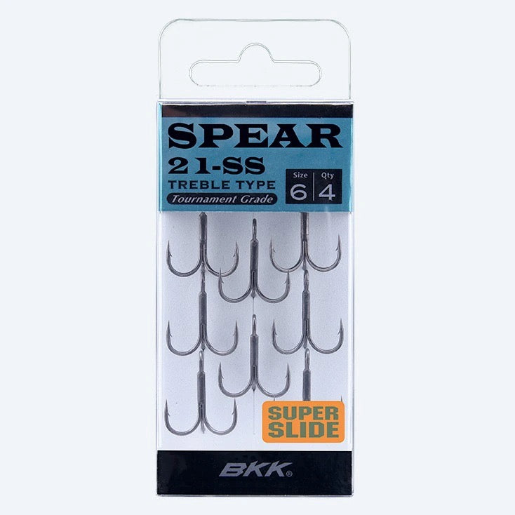 BKK Spear-21 SS Teflon Kolmihaarakoukku
