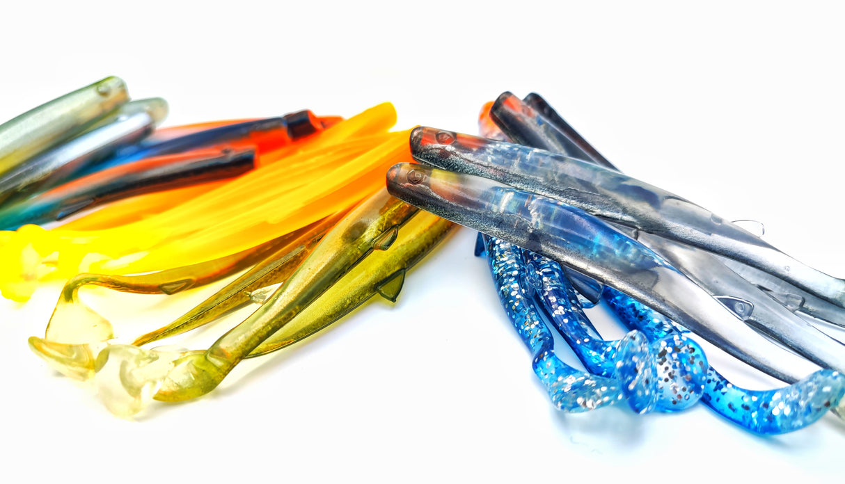 Orka Small Fish Paddle Tail 5cm Ahvenjigi