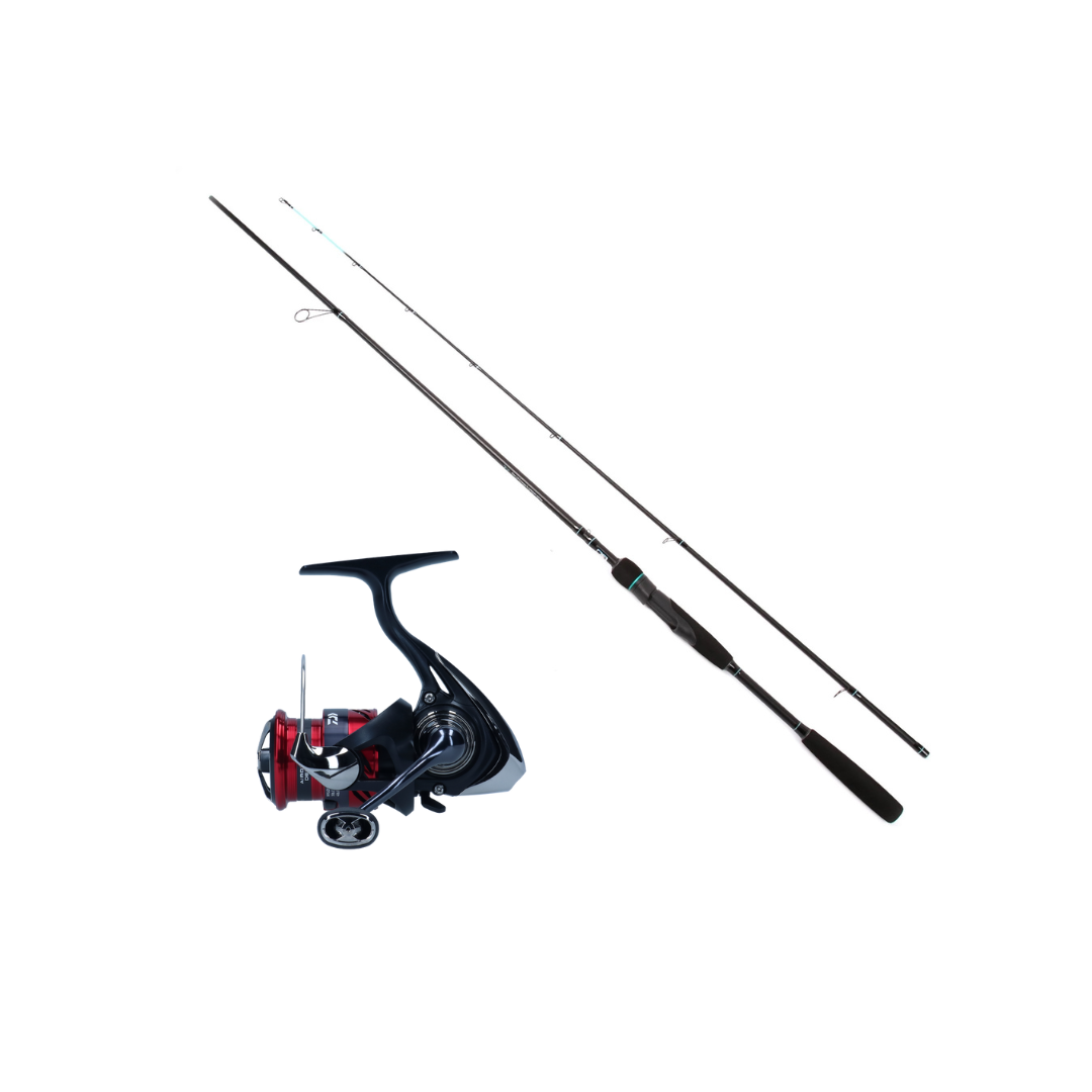 Kössi 2.0 Kuhavapa 223cm 10-30G by KALASTAJAN KANAVA + Daiwa Ninja 23 LT Avokela 2000